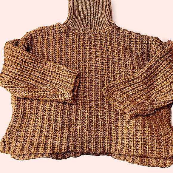 Zara Turtleneck Knit Sweater M - Picture 7 of 15